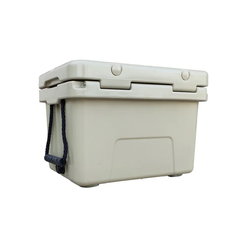 TJ-CBAH-25 Rotomolded Cooler Box — rear view; shown variant requires confirmation