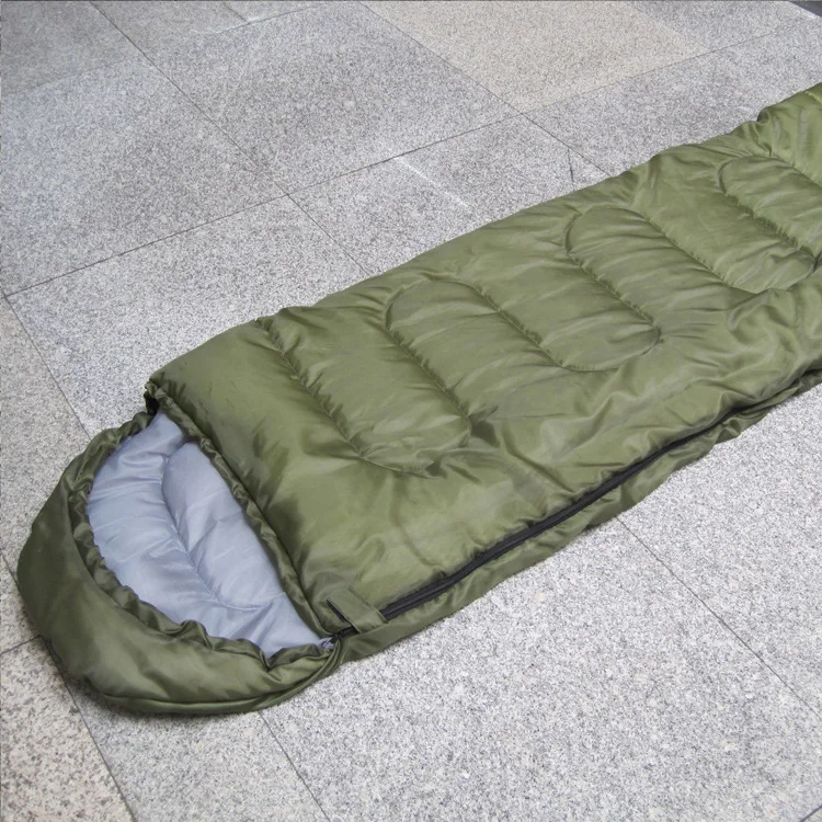 JZ Hooded Envelope Sleeping Bag — supplier listing main photograph; variant must be confirmed