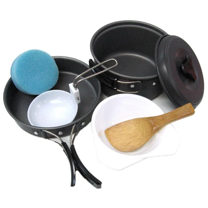 SD200 Compact Camping Cookware Set — supplier listing main photograph; variant must be confirmed