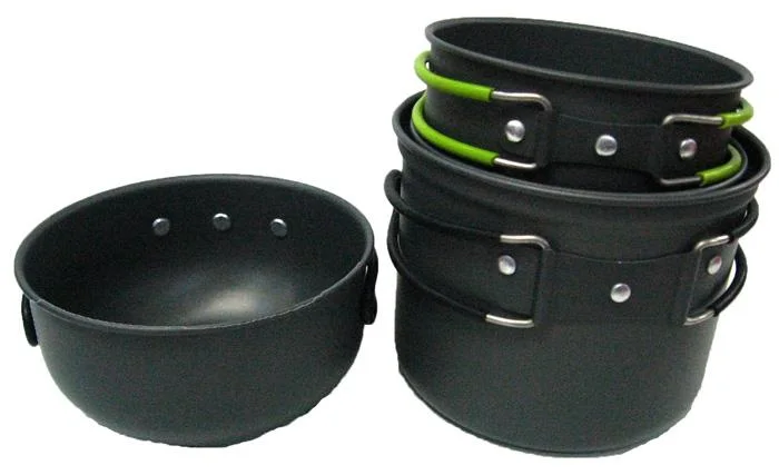 SD201 Family Camping Cookware Set — supplier listing additional photograph; variant must be confirmed