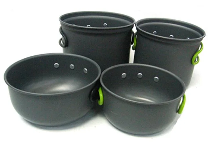 SD201 Family Camping Cookware Set — supplier listing main photograph; variant must be confirmed