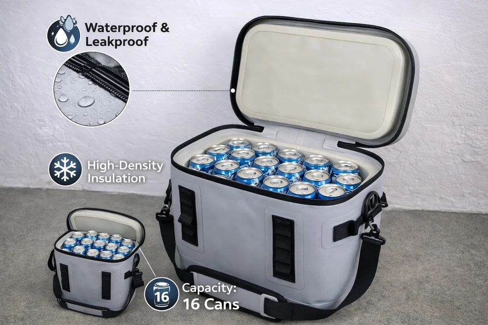 Structured TPU Soft Cooler Bag — 20 L Reference — supplier listing photograph