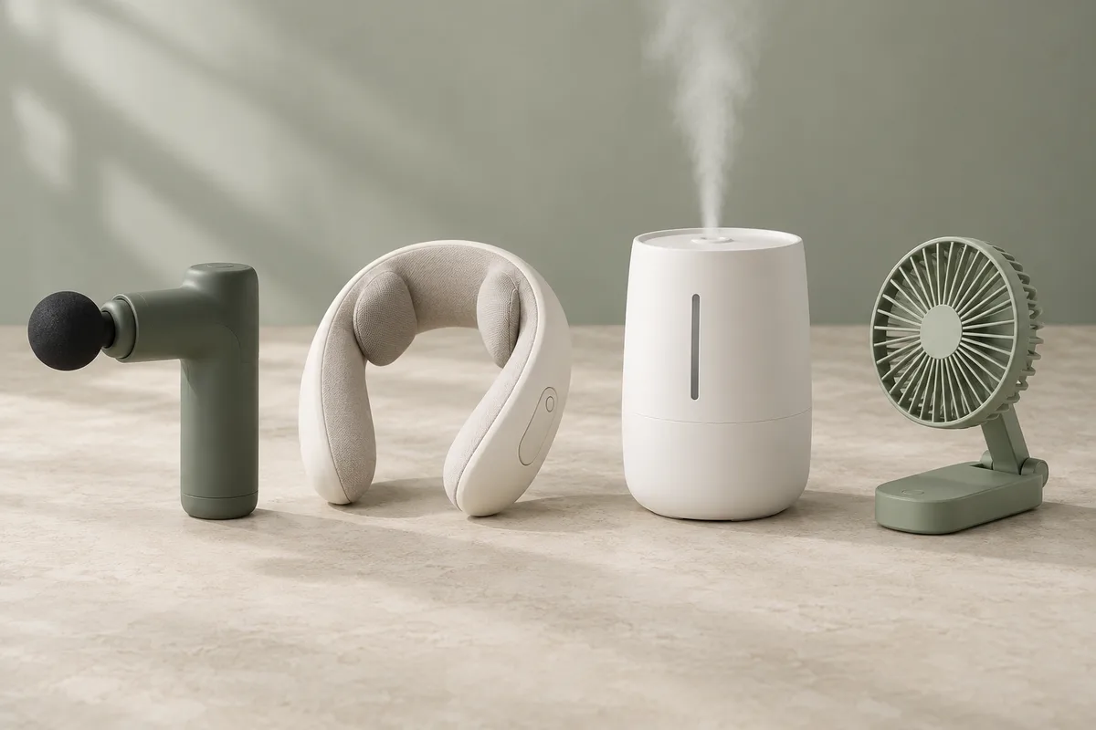 AI-generated wellness appliances category concept